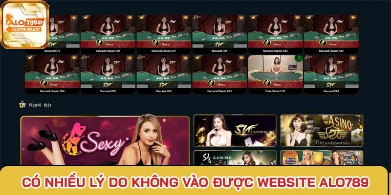 Có nhiều lý do khiến người chơi không thể vào được website nhà cái