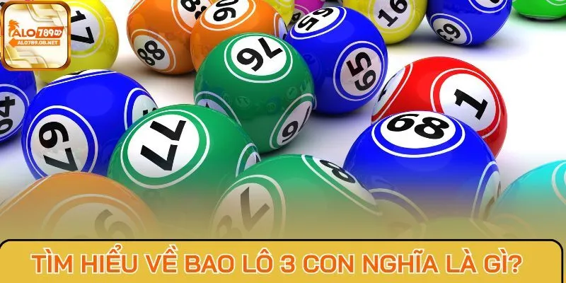 Tìm hiểu về bao lô 3 con nghĩa là gì?